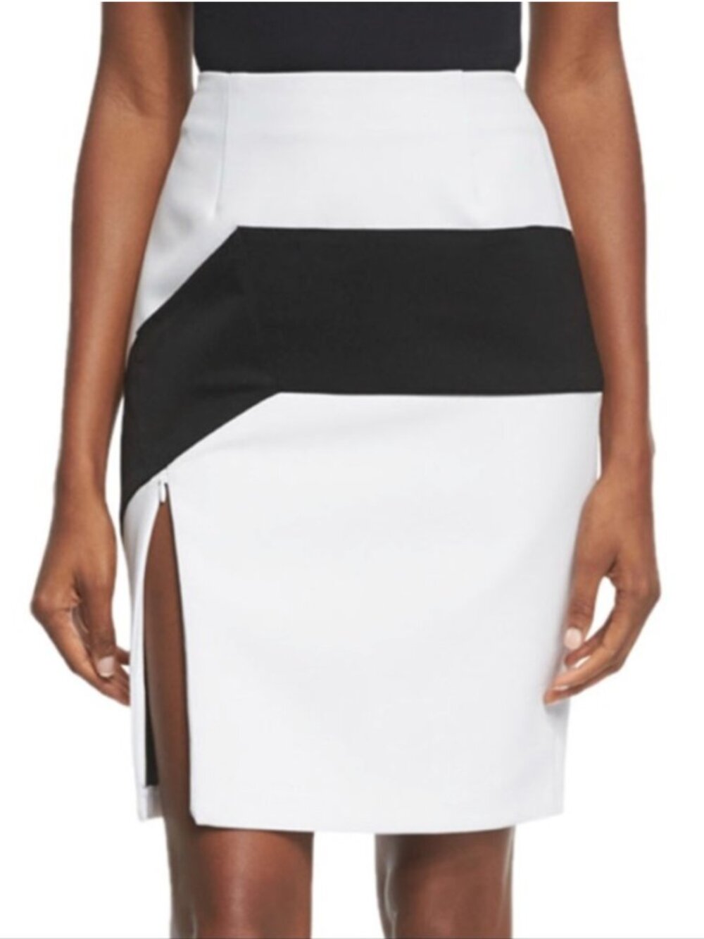 Kendall + Kylie Colorblock Pencil Skirt XS